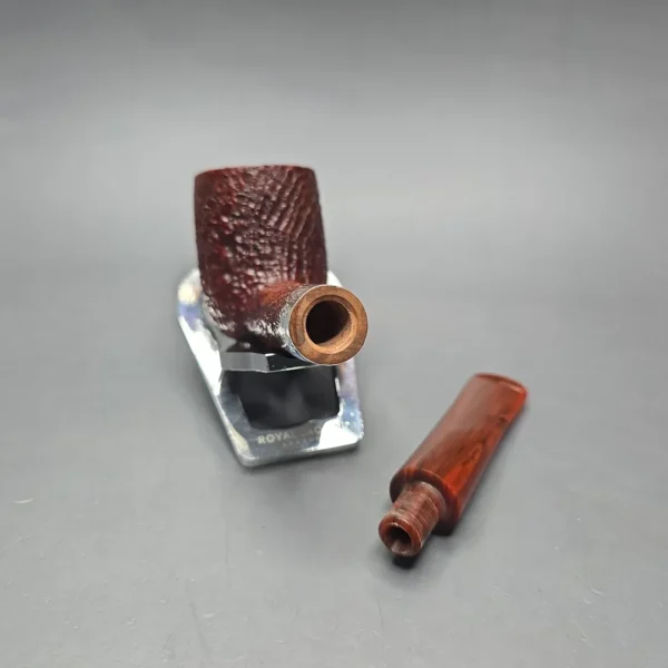 Peterson Irish Harp 107 Sandblasted Billiard with Silver (New) - Image 14
