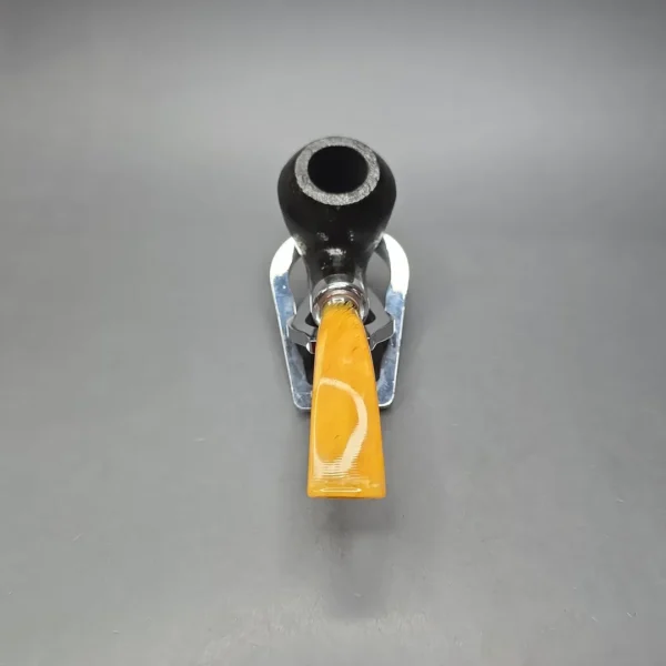 Molina Ambra 103 Sandblasted Rhodesian Briar Pipe, New, 9mm - Image 5