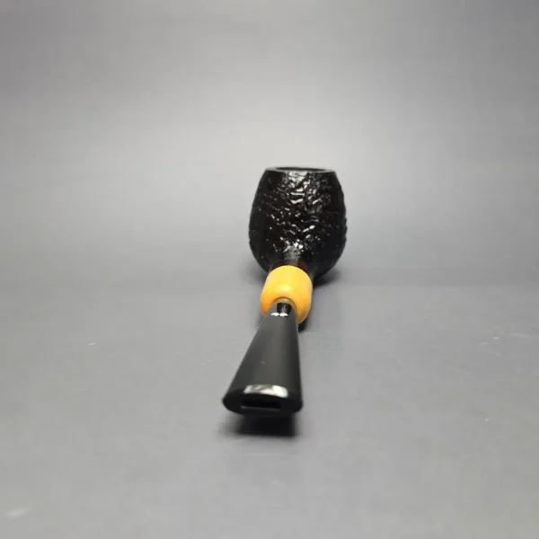 Caminetto (2018) Sandblasted Apple w/ Boxwood Estate Briar Pipe, Italian Esates - Image 5