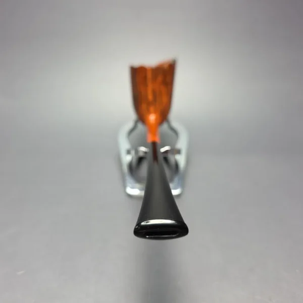 Walt Cannoy Cardinal House Langford Smooth Pencil Shank Dublin Handmade Briar Pipe, New - Image 6