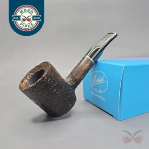 Rossi Sera 8311 Rusticated Poker Briar Pipe, New, 6mm
