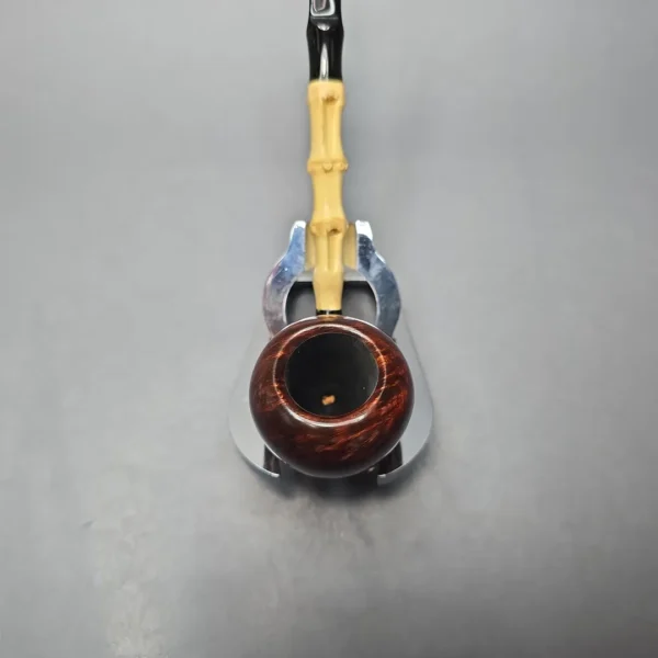 MBSD Briars Modern Masters 1 Smooth Peewit w/ Bamboo Handmade Briar Pipe, New - Image 7