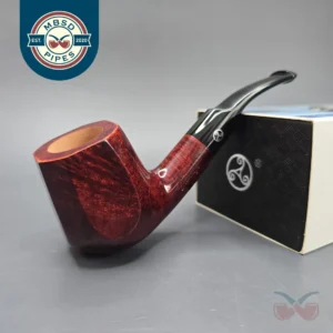 Rattray's Marlin 1 Smooth Panel Brandy Estate Briar Pipe, Unsmoked, 9mm