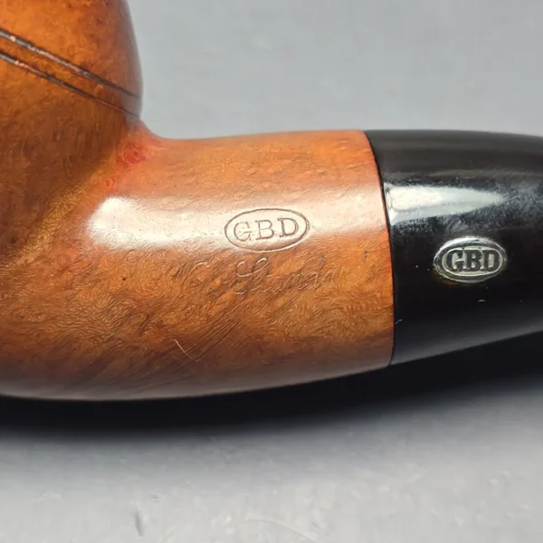 GBD Pre-1980s New Standard 9242 Smooth Bullmoose Estate Briar Pipe, English Estates - Image 10