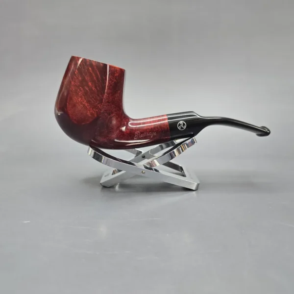 Rattray's Marlin 1 Smooth Panel Brandy Estate Briar Pipe, Unsmoked, 9mm - Image 16