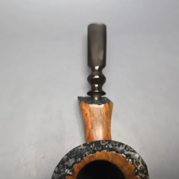 Ben Wade (Preben Holm) Golden Walnut XL Smooth Freehand Estate Briar Pipe, Unsmoked - Image 7