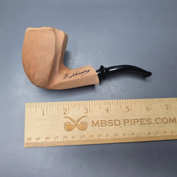 Nording Signature Natural Smooth Freehand Estate Briar Pipe, Unsmoked - Image 12