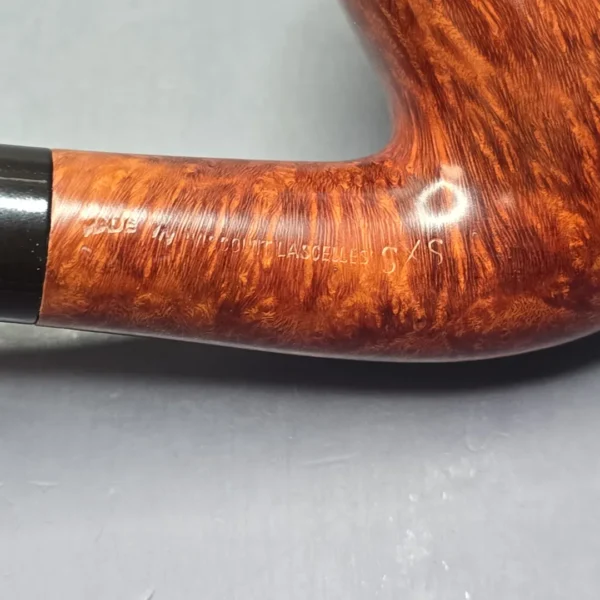 Sasieni Family Era (c.1950-79) Four Dot Walnut Viscount Lascelles S XS Estate Briar Pipe, English Estates - Image 11