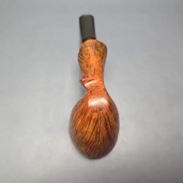 Ben Wade (Preben Holm) Golden Walnut XL Smooth Freehand Estate Briar Pipe, Unsmoked - Image 9