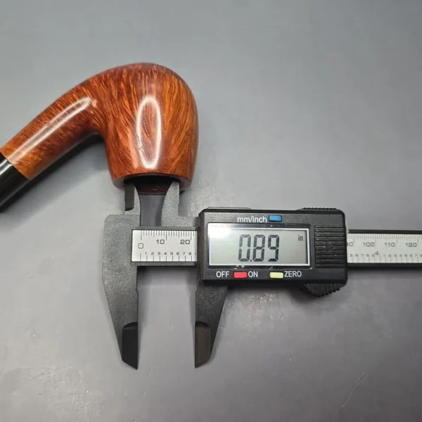 Sasieni Family Era (c.1950-79) Four Dot Walnut Viscount Lascelles S XS Estate Briar Pipe, English Estates - Image 13