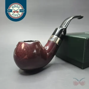 Peterson Jekyll & Hyde XL02 Partially Rusticated Apple Briar Pipe, New
