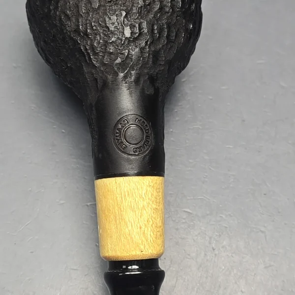 MBSD Briars by Piero Vitale Black Rusticated Author w/ Boxwood, Briar Pipe, New - Image 11