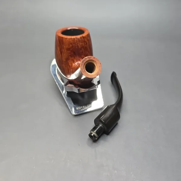 Sasieni Family Era (c.1950-79) Four Dot Walnut Viscount Lascelles S XS Estate Briar Pipe, English Estates - Image 14
