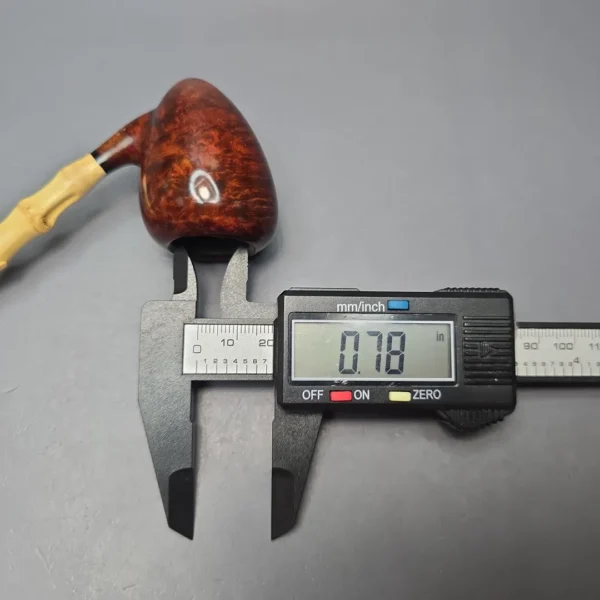 MBSD Briars Modern Masters 1 Smooth Peewit w/ Bamboo Handmade Briar Pipe, New - Image 13