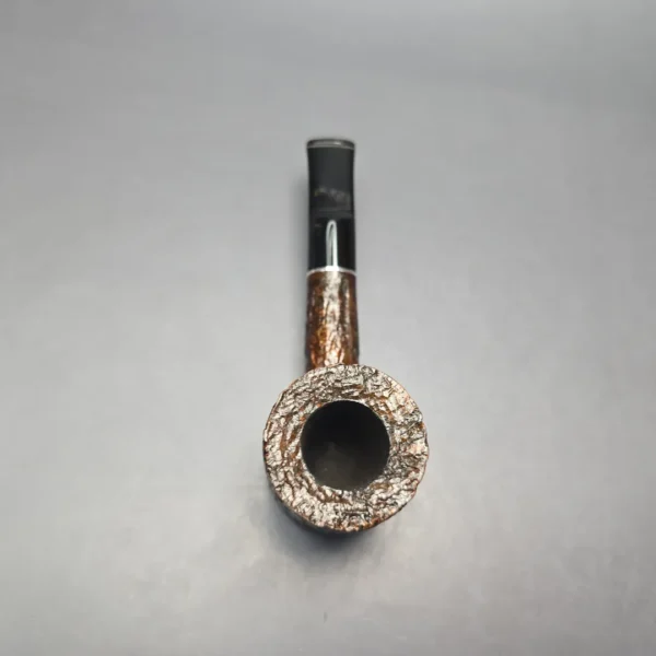 Rossi Sera 8311 Rusticated Poker Briar Pipe, New, 6mm - Image 9