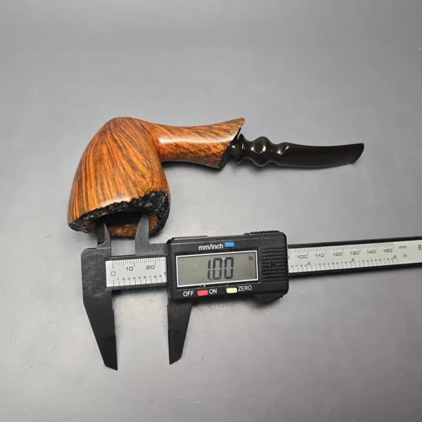 Ben Wade (Preben Holm) Golden Walnut XL Smooth Freehand Estate Briar Pipe, Unsmoked - Image 13