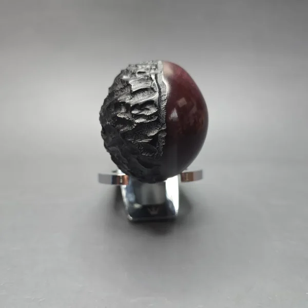 Peterson Jekyll & Hyde XL02 Partially Rusticated Apple Briar Pipe, New - Image 3