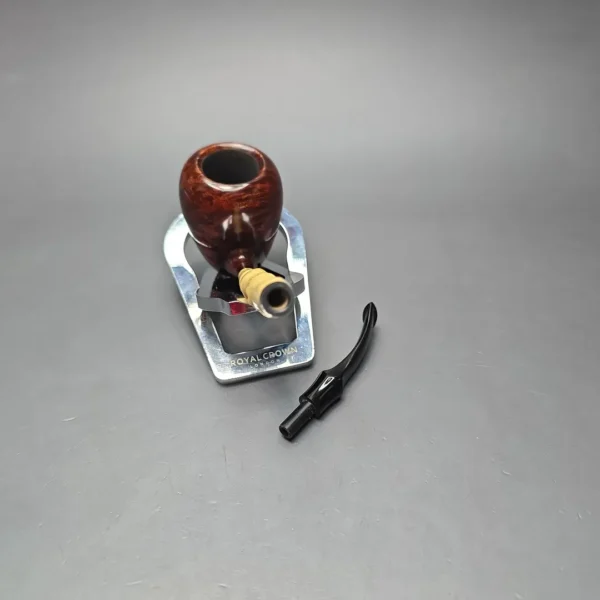 MBSD Briars Modern Masters 1 Smooth Peewit w/ Bamboo Handmade Briar Pipe, New - Image 14