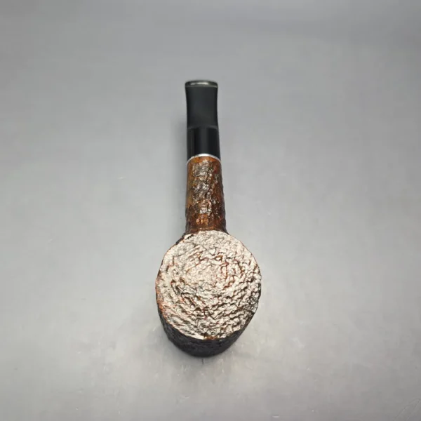 Rossi Sera 8311 Rusticated Poker Briar Pipe, New, 6mm - Image 10