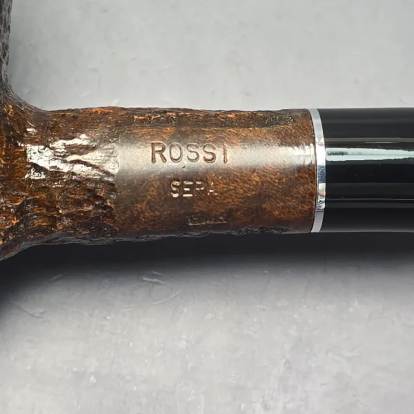 Rossi Sera 8311 Rusticated Poker Briar Pipe, New, 6mm - Image 11