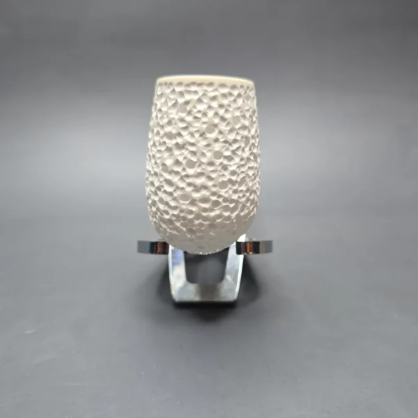 MBSD Meerschaum Deluxe Rusticated Bent Billiard Block Meerschaum Pipe, Briar-Mortise, New - Image 4