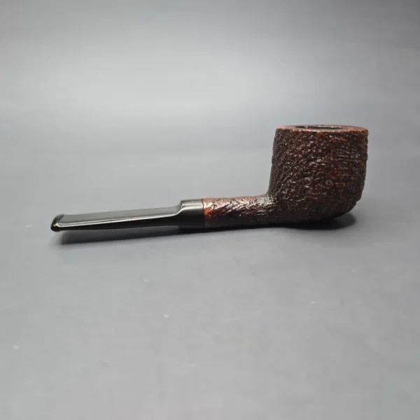 Barling's Make Pre-Transition YOW Fossil EXEL Sandblasted Pot Estate Briar Pipe, English Estates - Image 4