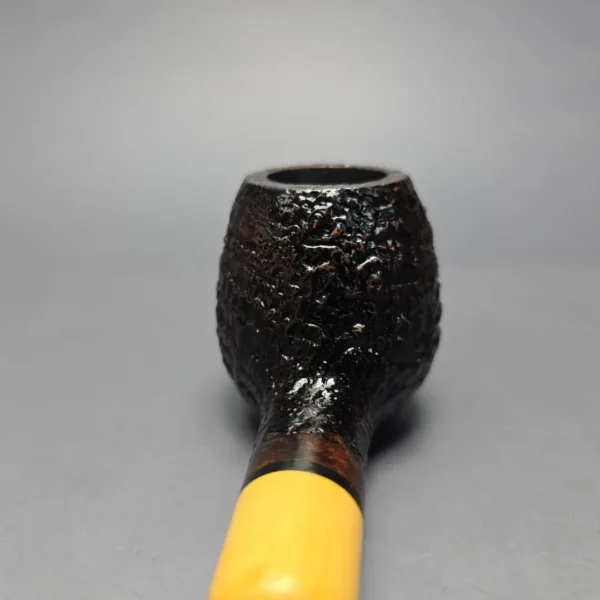 Caminetto (2018) Sandblasted Apple w/ Boxwood Estate Briar Pipe, Italian Esates - Image 6