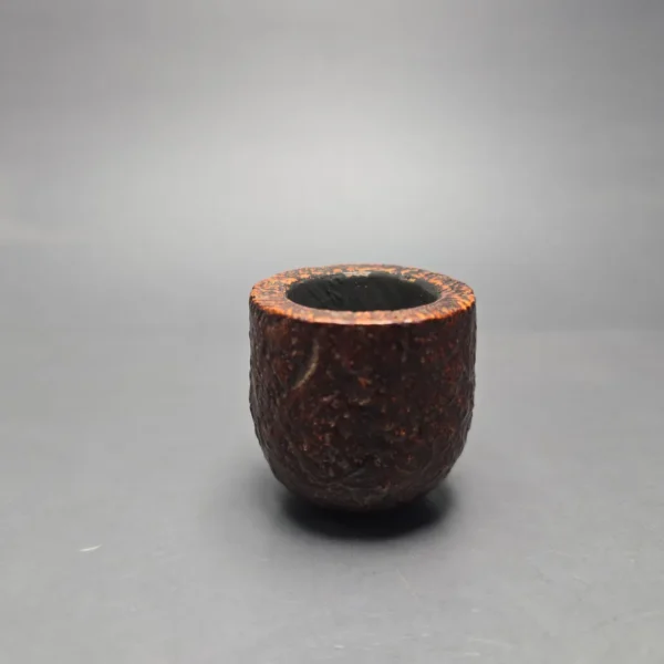 Savinelli (Pre-1970s) Punto Oro 1018 Sandblasted Pot Estate Briar Pipe, Italian Estates - Image 3