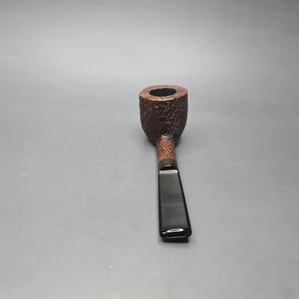 Barling's Make Pre-Transition YOW Fossil EXEL Sandblasted Pot Estate Briar Pipe, English Estates - Image 5