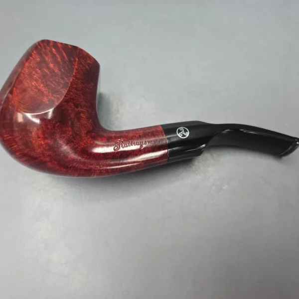 Rattray's Marlin 1 Smooth Panel Brandy Estate Briar Pipe, Unsmoked, 9mm - Image 7