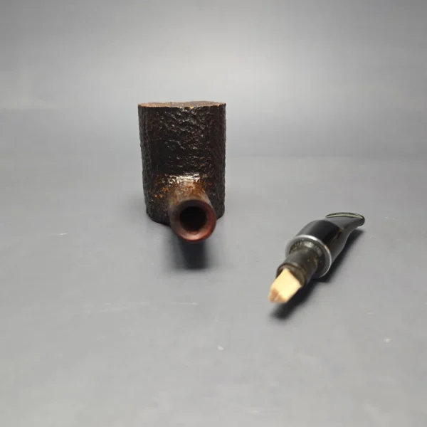 Rossi Sera 8311 Rusticated Poker Briar Pipe, New, 6mm - Image 14