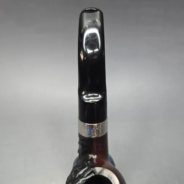 Peterson Jekyll & Hyde XL02 Partially Rusticated Apple Briar Pipe, New - Image 8