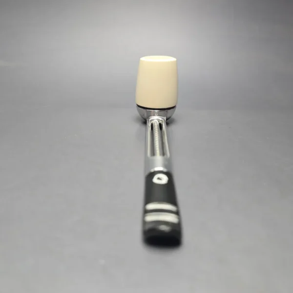 Falcon Chrome Dental w/ MBSD Meerschaum Brandy Block Meerschaum Bowl Pipe, New - Image 5