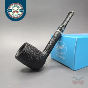 Rossi Arena 8701 Sandblasted Lovat Briar Pipe, New, 6mm