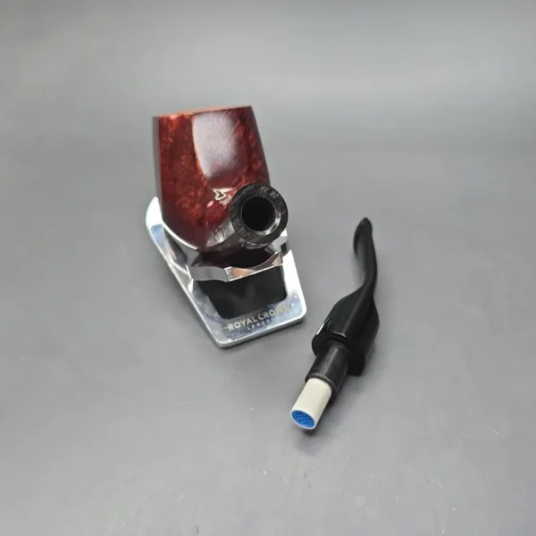 Rattray's Marlin 1 Smooth Panel Brandy Estate Briar Pipe, Unsmoked, 9mm - Image 3