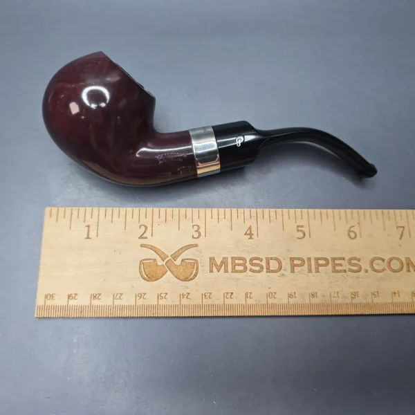 Peterson Jekyll & Hyde XL02 Partially Rusticated Apple Briar Pipe, New - Image 12