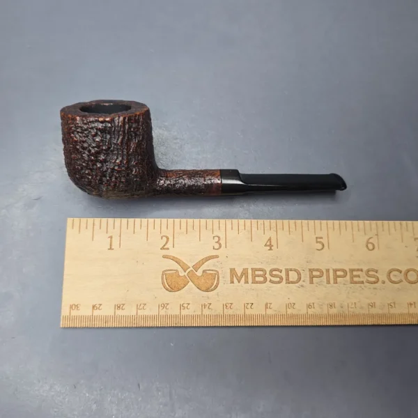Barling's Make Pre-Transition YOW Fossil EXEL Sandblasted Pot Estate Briar Pipe, English Estates - Image 11