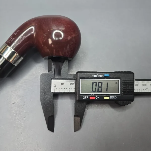 Peterson Jekyll & Hyde XL02 Partially Rusticated Apple Briar Pipe, New - Image 13