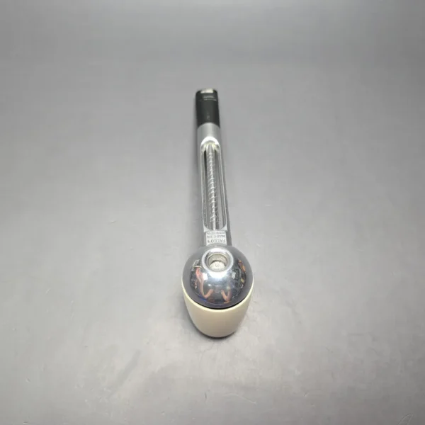 Falcon Chrome Dental w/ MBSD Meerschaum Brandy Block Meerschaum Bowl Pipe, New - Image 9