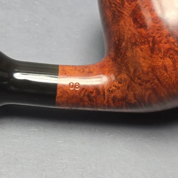 Danish Sovereign (by Stanwell; c.1970s-80s) 08 Smooth Apple w/ Vulcanite Mount Estate Briar Pipe, Danish Estates - Image 10