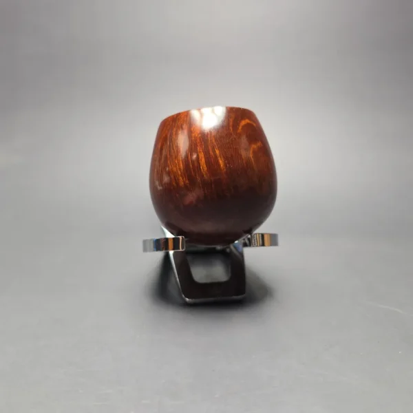 James Upshall A Grade Group 6 Smooth Bent Apple Estate Briar Pipe, Unsmoked - Image 4