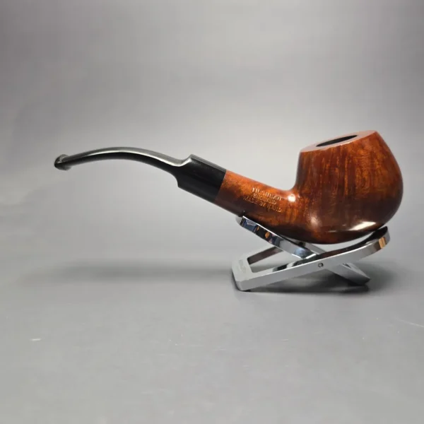 James Upshall A Grade Group 6 Smooth Bent Apple Estate Briar Pipe, Unsmoked - Image 3