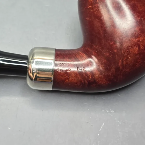 Peterson System Standard B42 Smooth "Darwin" Brandy with Nickel (Estate) - Image 11