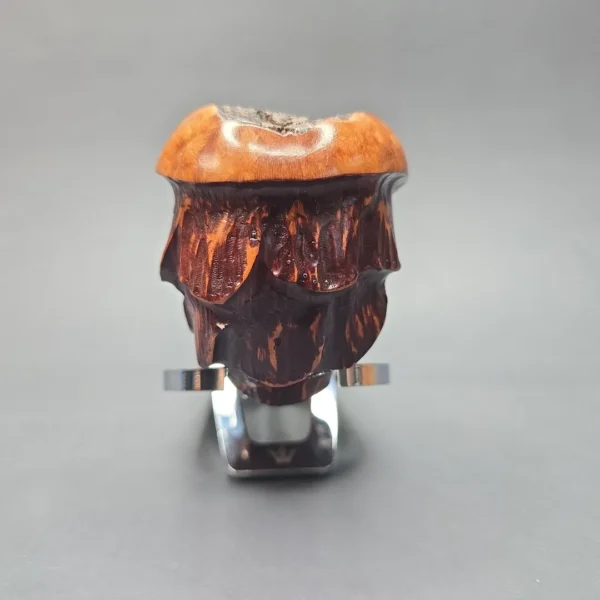 Nording Spruce Cone Partially Rusticated Freehand Estate Briar Pipe, Unsmoked - Image 3