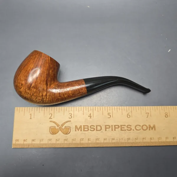 James Upshall B Grade Ex.L Smooth "Full Bent" Billiard (Unsmoked Estate) - Image 13