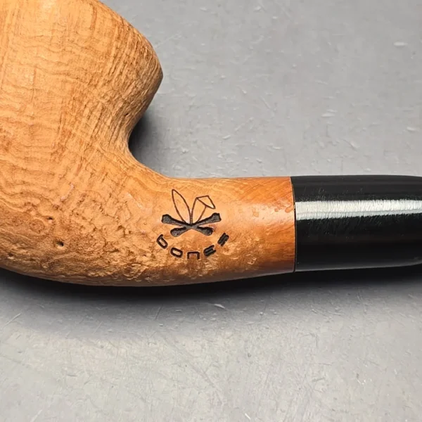 Morgan Bones Sandblasted Bent Dublin (Unsmoked Estate) - Image 10