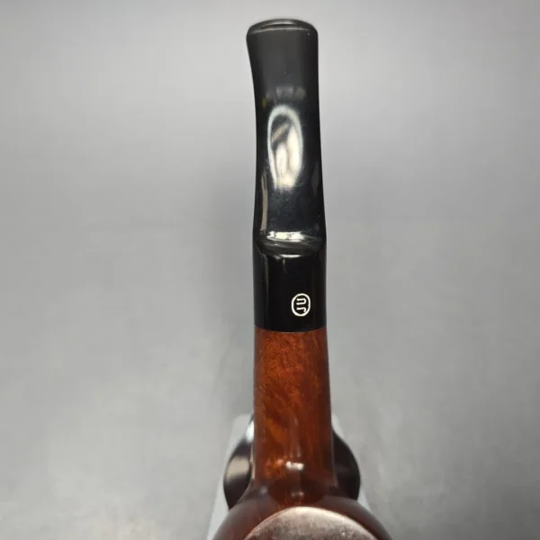 James Upshall A Grade Group 6 Smooth Bent Apple Estate Briar Pipe, Unsmoked - Image 10