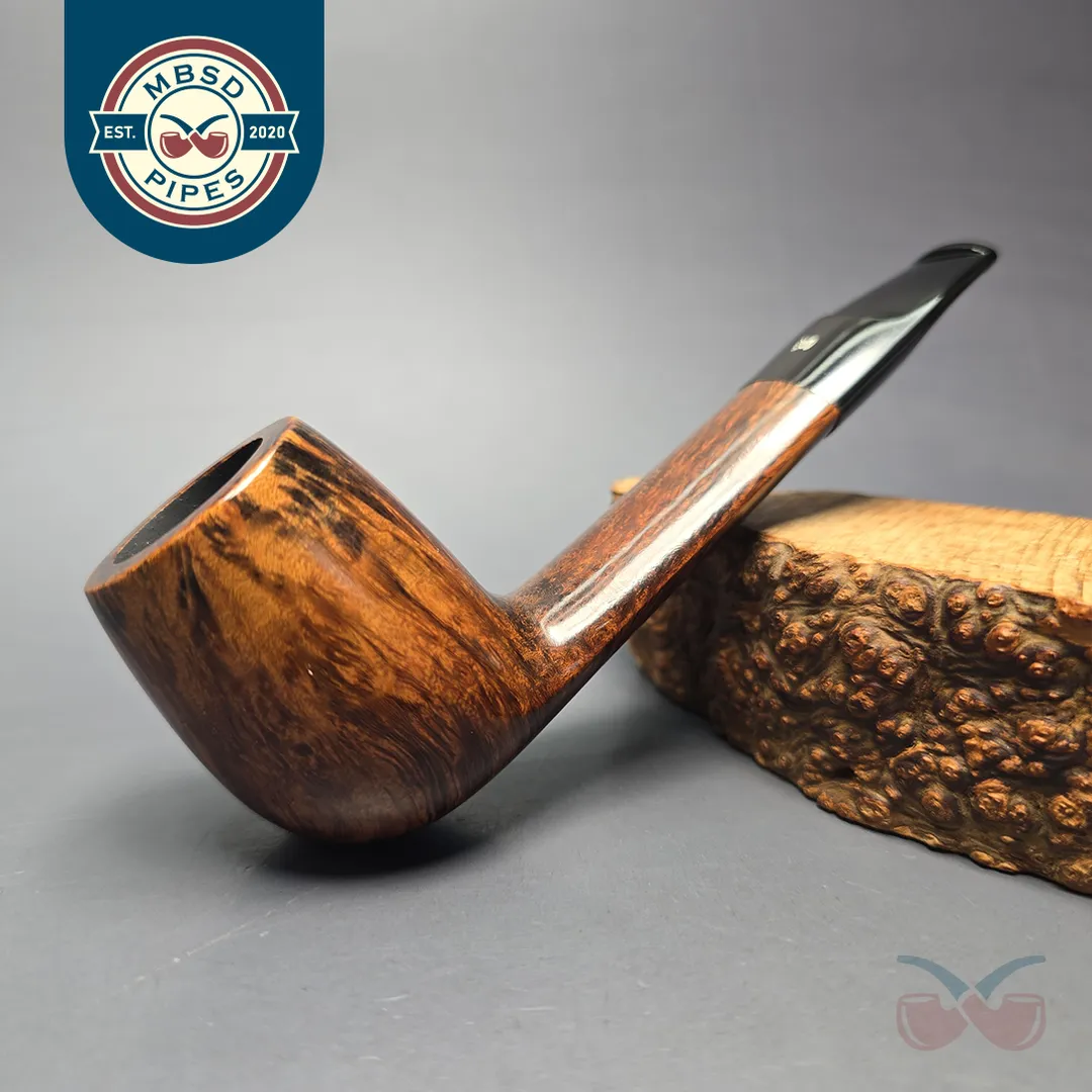 Stanwell Reg Era (c.1970s) Excellence 44 Smooth Lumberman Estate Briar Pipe, Danish Estates