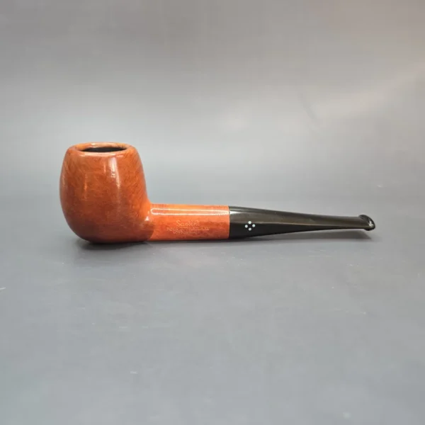 Sasieni Family Era (c.1950-79) Four Dot Natural "Hurlingham" Smooth Apple Estate Briar Pipe, English Estates - Image 16