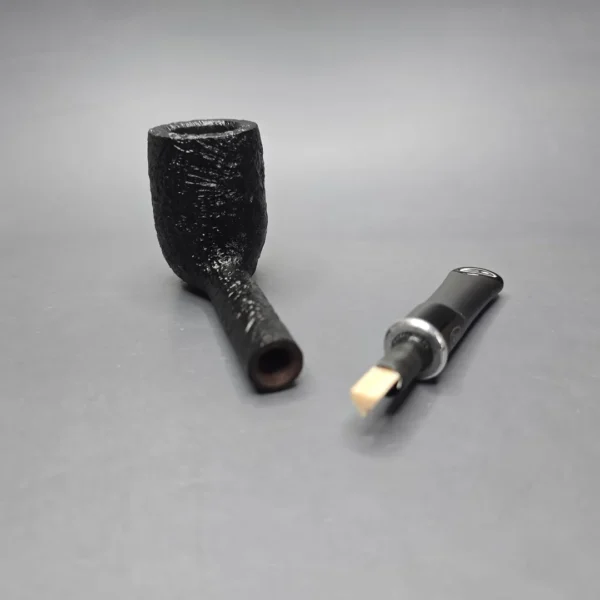 Rossi Arena 8701 Sandblasted Lovat Briar Pipe, New, 6mm - Image 14